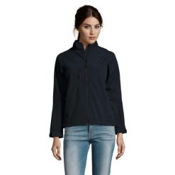 Kurtka Damska Roxy Soft Shell. Niebieskie kurtki damskie SOL'S, m, bez wzorów, bez kaptura. Za 217.99 zł.