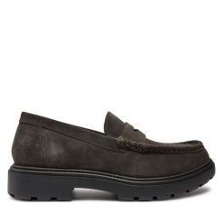 Półbuty Geox. Brązowe buty wizytowe męskie Geox, bez zapięcia. Za 299.99 zł.