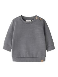 Lil Atelier Bluza "Kavens" w kolorze antracytowym rozmiar: 86. Czarne bluzy i bluzki niemowlęce Lil' Atelier, bez wzorów, z bawełny, bez ramiączek, bez kaptura. Za 85.95 zł.