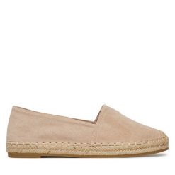 Espadryle JENNY. Brązowe espadryle damskie Jenny, bez wzorów, bez obcasa. Za 99.99 zł.