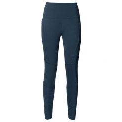 Legginsy damskie VAUDE Scopi II. Niebieskie legginsy damskie Vaude, bez wzorów. Za 383.00 zł.