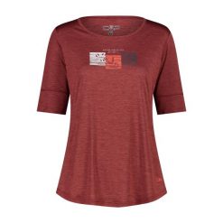 Koszulka damska CMP. Brązowe bluzki damskie CMP, bez wzorów, bez kołnierzyka. W wyprzedaży za 137.60 zł.