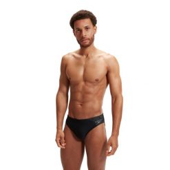 Kąpielówki męskie slipy kąpielowe Speedo Medley Logo. Czarne kąpielówki męskie Speedo, m, bez wzorów. Za 109.99 zł.