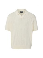 Nils Sundström koszulka polo Mężczyźni beżowy, XL. Brązowe koszulki polo męskie Nils Sundström, m, bez wzorów, z bawełny, bez ramiączek. Za 199.95 zł.