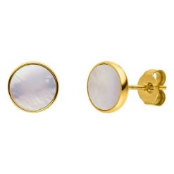 Purelei Purelei Kolczyki White Gloss 1 ct Jasnobrązowy Damski. Białe kolczyki damskie Purelei, z perłą, pozłacane. Za 130.69 zł.
