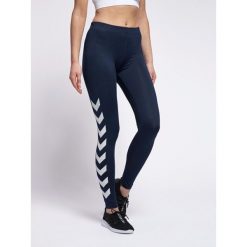 HUMMEL 203028 legginsy damskie sportowe czarne treningowe. Fioletowe legginsy damskie HUMMEL, xs, bez wzorów. Za 146.00 zł.