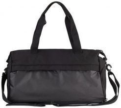 Clique 2.0 Duffle torba sportowa wentylowana – 34L – Black. Czarne torby męskie na ramię CLIQUE, bez wzorów, z poliesteru, na ramię. Za 186.06 zł.