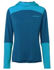 Koszulka damska Tremalzo LS. Czerwone bluzki sportowe damskie Vaude, bez wzorów, z materiału, bez ramiączek. Za 339.00 zł.