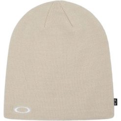 Czapka z cienkiej dzianiny Oakley. Brązowe czapki męskie Oakley, bez wzorów, z dzianiny, klasyczne. Za 115.35 zł.