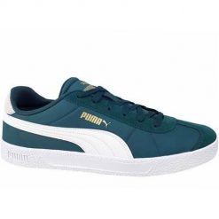 Buty do chodzenia męskie Puma Club Nylon. Zielone buty sportowe na co dzień męskie Puma, z gumy, bez zapięcia, trekkingowe. Za 333.00 zł.