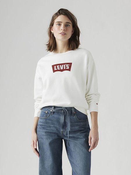Levi's Bluza w kolorze białym rozmiar: S. Białe bluzy bez kaptura damskie Levi's, s, z bawełny. Za 143.17 zł.