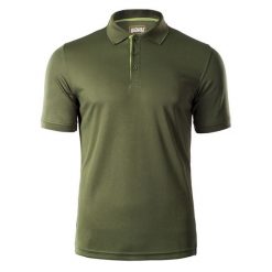 Koszulka męska Magnum Polo - oliwkowa, Rozmiar XXXL. Zielone koszulki polo męskie MAGNUM, m, bez wzorów, z poliesteru, bez ramiączek. Za 59.99 zł.
