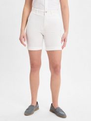 Marie Lund Szorty Kobiety Bawełna biały, 34. Białe szorty damskie Marie Lund, bez wzorów, z bawełny, eleganckie. Za 169.95 zł.