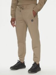 HUGO Spodnie dresowe Dimacs 50533695 Brązowy Relaxed Fit. Brązowe spodnie dresowe męskie Hugo, bez wzorów, z bawełny. Za 359.99 zł.