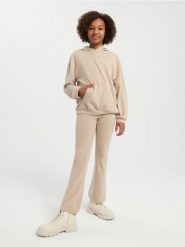 Komplet: koszulka i spodnie - czarny. Czarne koszulki dziewczęce Sinsay, l, bez wzorów, z dzianiny, bez ramiączek. Za 49.99 zł.