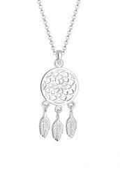 Elli Elli Naszyjnik Damski łapacz snów zawieszka pióro Boho w srebrze 925 Sterling Silver Naszyjniki 1 ct. Białe naszyjniki damskie Elli, srebrne. Za 243.99 zł.