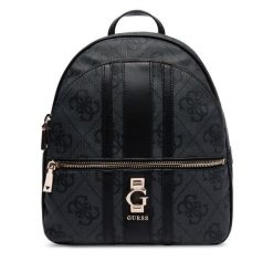 Plecak Guess. Szare plecaki damskie Guess, z aplikacjami. Za 479.99 zł.