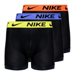 Bokserski męskie Nike Dri-FIT ADV Micro Brief. Czarne bokserki męskie Nike, bez wzorów, z elastanu. Za 191.35 zł.