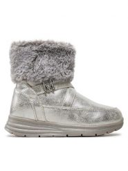 Mayoral Botki 44486 Srebrny. Szare botki dziewczęce Mayoral, bez wzorów, ze skóry, bez ramiączek. Za 189.99 zł.