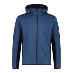 Bluza męska turystyczna CMP 34E7577. Czarne bluzy bez kaptura męskie CMP, m. Za 371.50 zł.