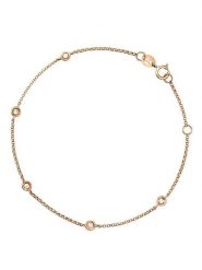 ATELIER DU DIAMANT Złota bransoletka "Sunshine" z diamentami rozmiar: onesize. Żółte bransoletki damskie ATELIER DU DIAMANT, złote. Za 1,261.99 zł.