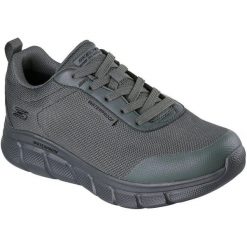Buty sportowe męskie Skechers Bobs B Flex Rainy Edge. Zielone buty sportowe na co dzień męskie Skechers, bez zapięcia. Za 390.00 zł.