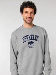 American Universities Bluza "Berkeley University of California" w kolorze szarym rozmiar: XL. Szare bluzy bez kaptura męskie American Universities, xl. Za 109.78 zł.
