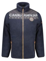 Canadian Peak Bluza polarowa "Tumarineak" w kolorze granatowym rozmiar: M. Niebieskie bluzy bez kaptura męskie Canadian Peak, m, z materiału. Za 130.99 zł.