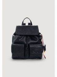 Desigual Plecak 26SAKP30 Czarny. Czarne plecaki damskie Desigual, bez wzorów, ze skóry. Za 379.99 zł.