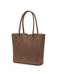 Puccini Torebka w kolorze jasnobrązowym - 42 x 35 x 10 cm rozmiar: onesize. Brązowe shopper bag damskie Puccini, bez wzorów, z materiału, na ramię, bez dodatków. Za 196.24 zł.