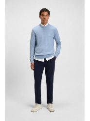 Hugo Boss Fashion Sweter w kolorze błękitnym rozmiar: XL. Niebieskie swetry męskie Hugo Boss Fashion, xl, bez wzorów, z kaszmiru, bez kołnierzyka. Za 245.38 zł.