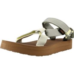 Sandały TEVA W MIDFORM UNIVER Zielony. Zielone sandały damskie Teva, bez wzorów, z tkaniny, bez obcasa. Za 293.99 zł.