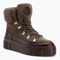 Buty damskie GANT Snowmont. Zielone trapery damskie Gant, bez obcasa. Za 559.99 zł.