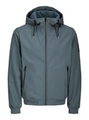 Jack & Jones Kurtka softshellowa w kolorze niebieskoszarym rozmiar: XXL. Niebieskie kurtki outdoor męskie Jack & Jones, xxl, bez wzorów, bez kaptura. Za 179.95 zł.