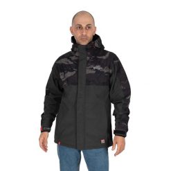 Kurtka Fox Rage Triple Layer. Czarne kurtki damskie Fox Rage, l, bez wzorów, z materiału, z kapturem. Za 831.30 zł.