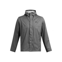 Kurtka przeciwdeszczowa Under Armour Stormproof Cloudstrike 2.0. Czarne kurtki męskie Under Armour, m, bez wzorów, bez kaptura. Za 410.95 zł.