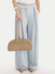 GINO ROSSI Torebka EO-LA224-19327-2 Beżowy. Brązowe torebki klasyczne damskie Gino Rossi, bez wzorów, ze skóry, bez dodatków. Za 399.99 zł.