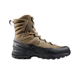 Buty trekkingowe męskie Mammut Blackfin Iii High. Brązowe buty trekkingowe męskie Mammut, z materiału, za kostkę, bez zapięcia, trekkingowe. Za 859.99 zł.