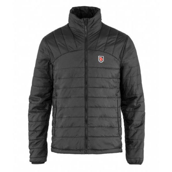 Kurtka turystyczna męska Fjallraven Expedition. Czarne kurtki męskie Fjällräven, m, bez wzorów, sportowe, bez kaptura. Za 975.00 zł.