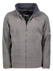 Geographical Norway Kurtka polarowa "Tamazonie" w kolorze ciemnoszarym rozmiar: S. Szare kurtki męskie Geographical Norway, s, bez wzorów, z polaru, bez kaptura. Za 61.46 zł.