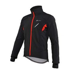 Kurtka sportowa Rockbros wiatroszczelna kolarska. Czarne kurtki treningowe męskie ROCKBROS, l, bez wzorów, rowerowe. W wyprzedaży za 169.99 zł.