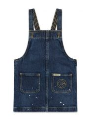 Guess Jeans Sukienka jeansowa K6YK15 D2272 Niebieski Regular Fit. Niebieskie spodnie dziewczęce Guess Jeans, z bawełny. Za 324.99 zł.