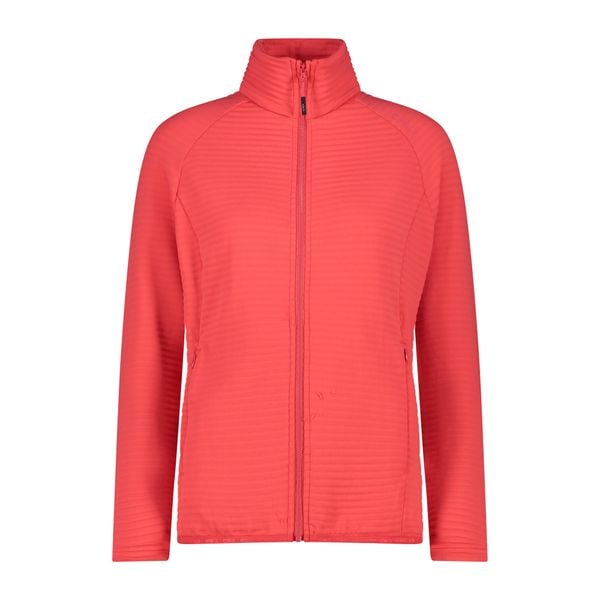 Bluza damska turystyczna CMP 34G2346. Czerwone bluzy z kapturem damskie CMP, l, z materiału. Za 324.25 zł.