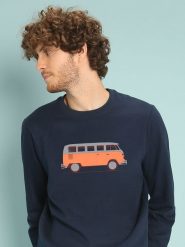 WOOOP Bluza w kolorze granatowym rozmiar: S. Niebieskie bluzy bez kaptura męskie Wooop, s. Za 83.42 zł.