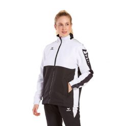 Kurtka Erima Six Wings. Białe kurtki męskie Erima, m, bez wzorów, z polaru, z kapturem. W wyprzedaży za 286.50 zł.