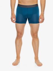 Bokserki termoaktywne Sensor Coolmax Tech Boxers. Niebieskie bokserki męskie Sensor, bez wzorów, z jedwabiu. Za 120.99 zł.