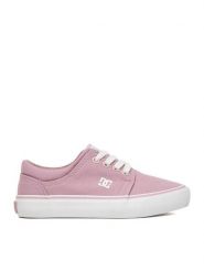 DC Shoes Tenisówki CEOWB-LEA-ZL-DC001-DZ Różowy. Czerwone buty sportowe dziewczęce DC Shoes, bez wzorów, z materiału, bez zapięcia. Za 109.99 zł.