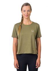 Hannah Koszulka "Elin" w kolorze khaki rozmiar: 42. Brązowe bluzki damskie Hannah, bez wzorów, z bawełny, bez kołnierzyka, bez ramiączek. Za 92.21 zł.