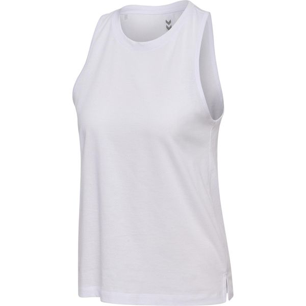 Damski tank top Hummel Canja. Czarne topy sportowe damskie HUMMEL, l, bez wzorów, bez ramiączek. Za 166.00 zł.