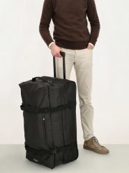 Beagles Torba podróżna w kolorze czarnym - 76 x 36 x 24 cm rozmiar: onesize. Czarne torebki klasyczne damskie Beagles, bez wzorów, z materiału, bez dodatków. Za 286.16 zł.